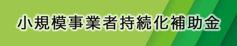 小規模事業者持続化補助金メニュー